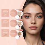 Compact Air Cushion Foundation (Natural Nude) Natural Lightweight Makeup with Cushion