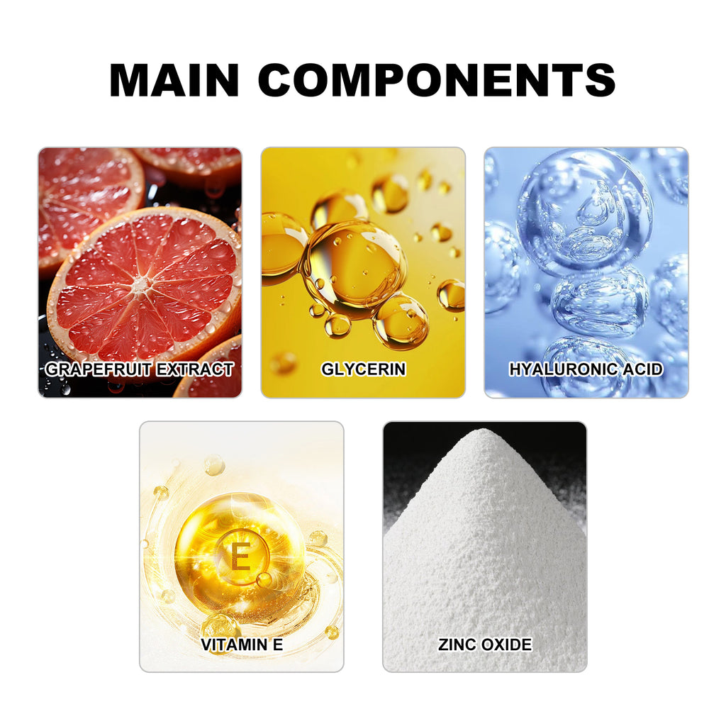 Grapefruit Sunscreen Stick, SPF 50 All Light Dry Solid Isolation Protective Cream