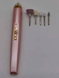 Flawless Salon Nail Electric File Drill Nail Set Manicure Set 5 in 1 Manicure Machine