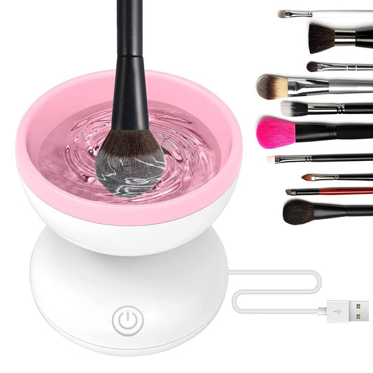 Makeup Brush Automatic Brush Cleaner Rechargeable Makeup Brush Cleaning Bowl