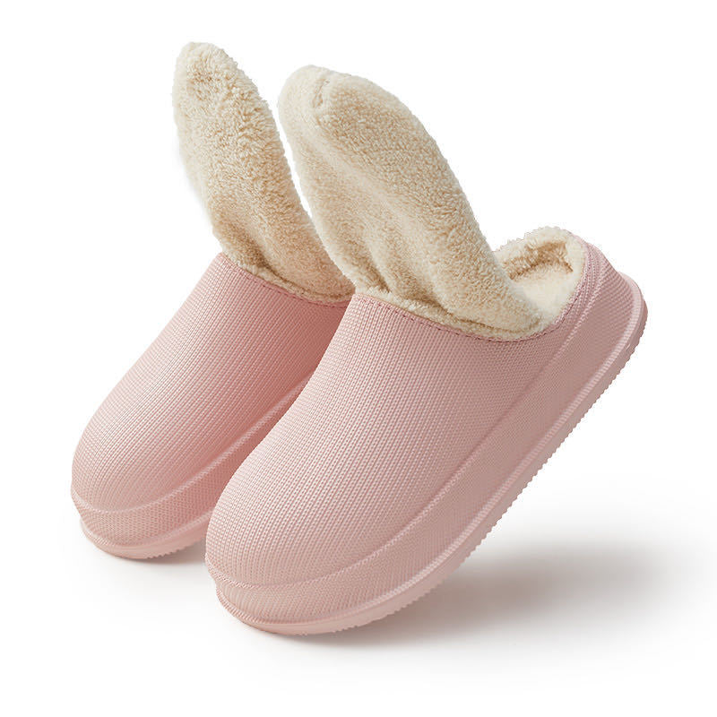 EVA Waterproof Warm Cotton Lined Slippers