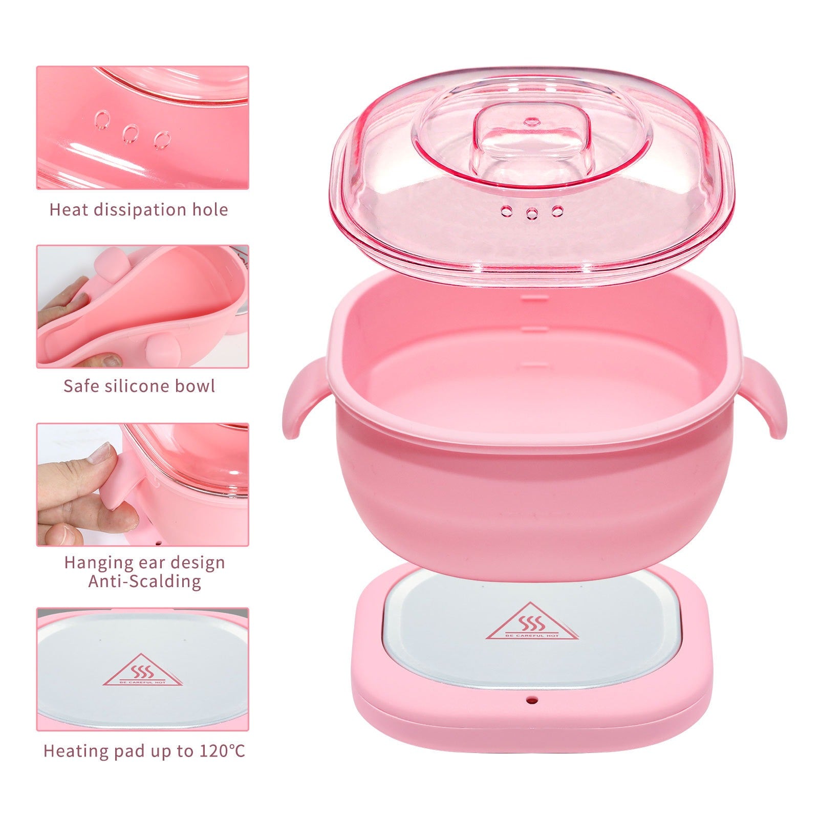 Professional Electric Wax Warmer Depilation Hot Waxing Kit