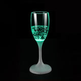 Water Sensing Luminous Glasses LED Light Up Wine Champagne Plastic Glass 1 PC - 7 Colors