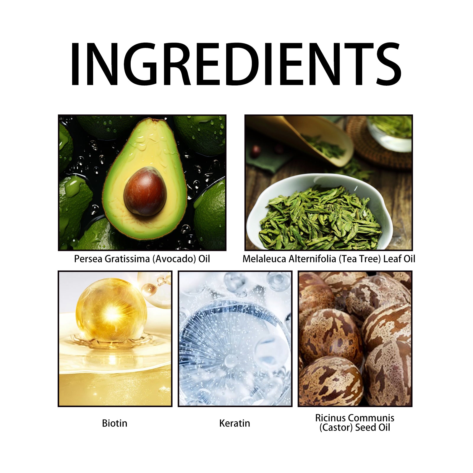 Avocado Hair Mask Moist Smooth Hair Repair Damaged Hair Dry Short-Tempered Membrane