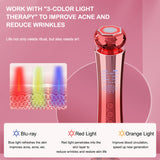 Portable Microcurrent Facial Device Lifting Tighten Wrinkle Removal Skin Care Handheld Facial Massage Wand