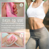Aromatherapy Body Sponge, Firming Skin Cleansing Sponge
