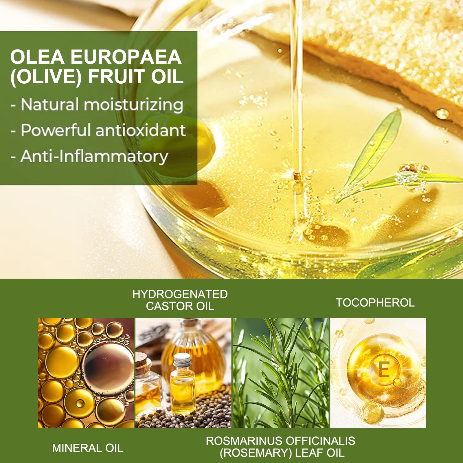 Olive Skin Care Oil Gently Moisturizes Tender, Firming And Nourishing Skin Care Oil