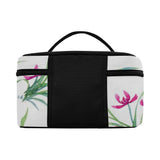 Leaves & Lipstick Large Cosmetic Bag