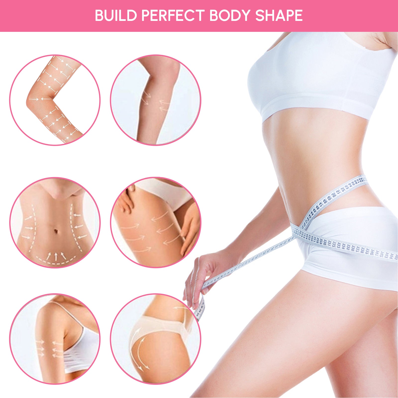 Anti Cellulite Body Slimming Cream with Massager and Remover