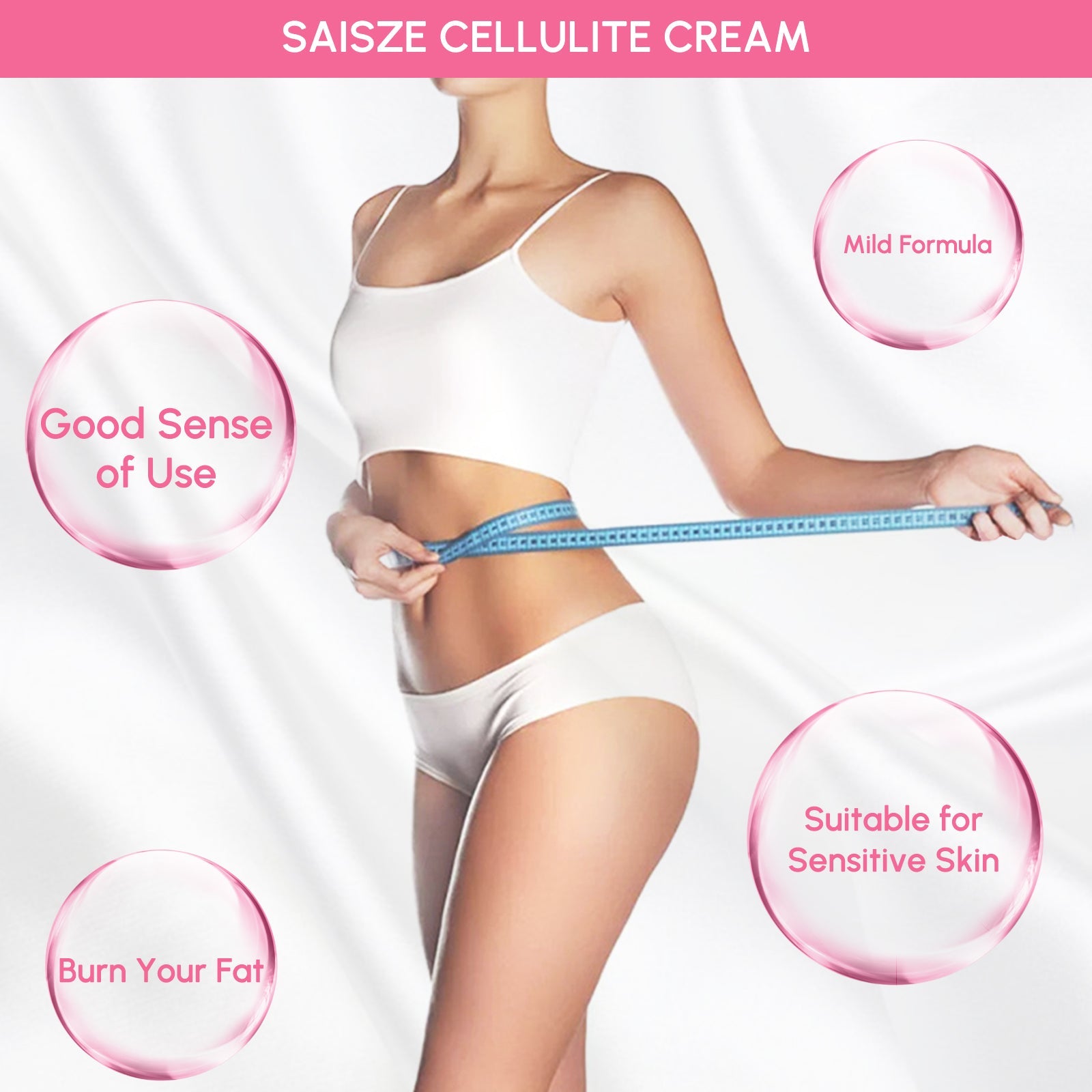 Anti Cellulite Body Slimming Cream with Massager and Remover