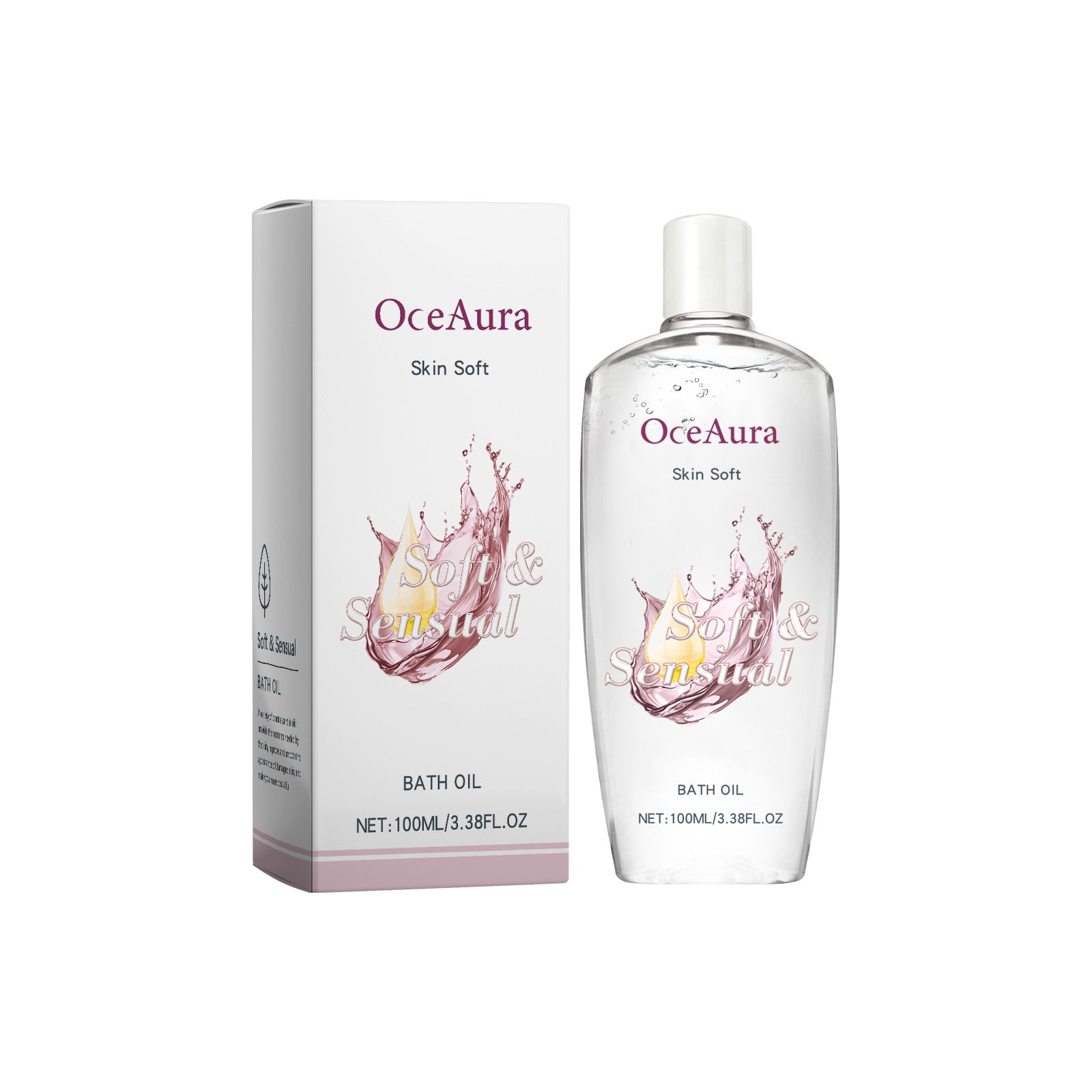 Soft Sensual Bath Oil Moisturizing Skin Brightening Skin Deep Treatment Oil
