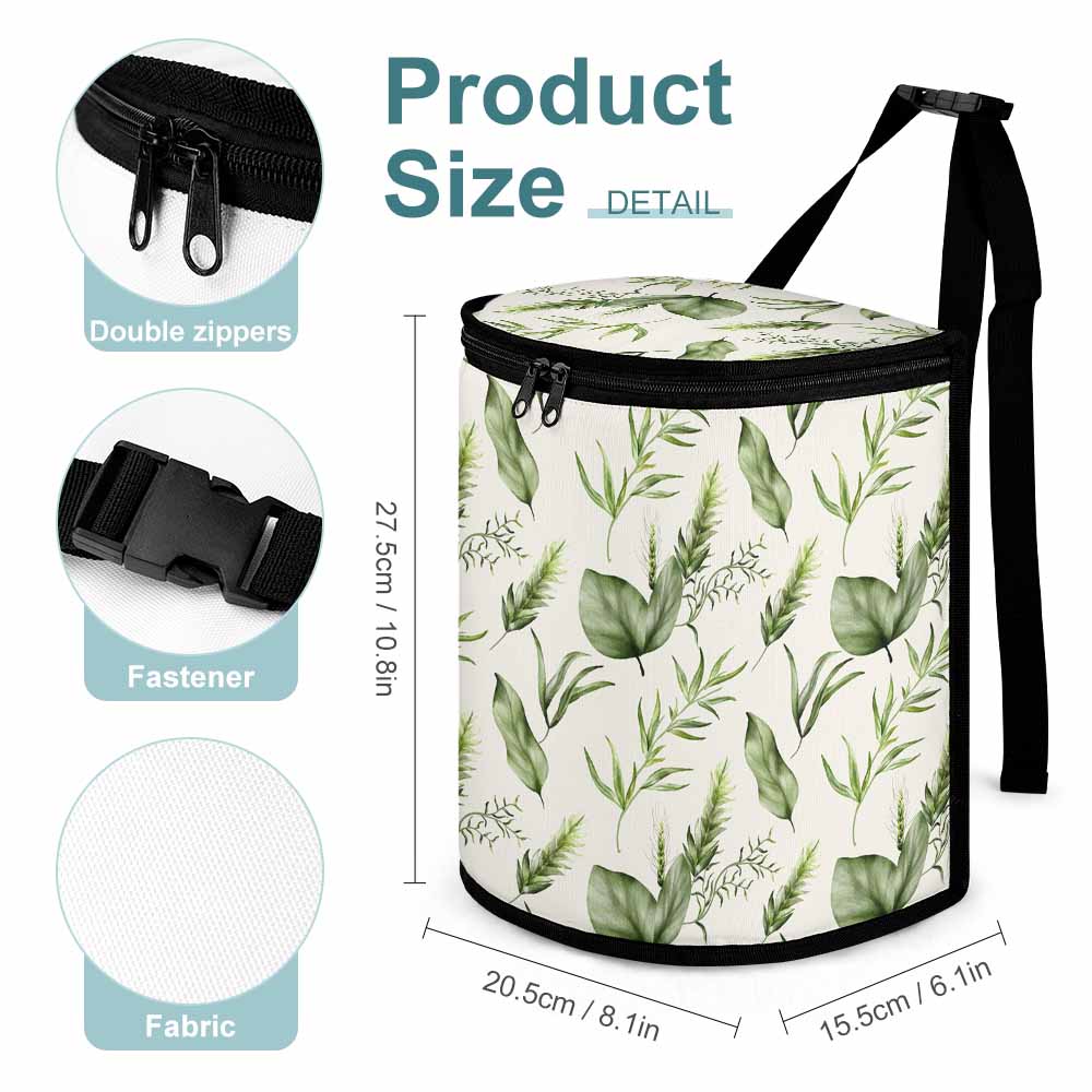 Leaf Pattern Car Trash Storage Bag