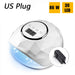 white (US Plug)