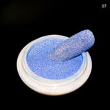 Reflective Nail Powder Shiny Dust Glow In The Dark Sparkling Pigment Fluorescent Nail Art