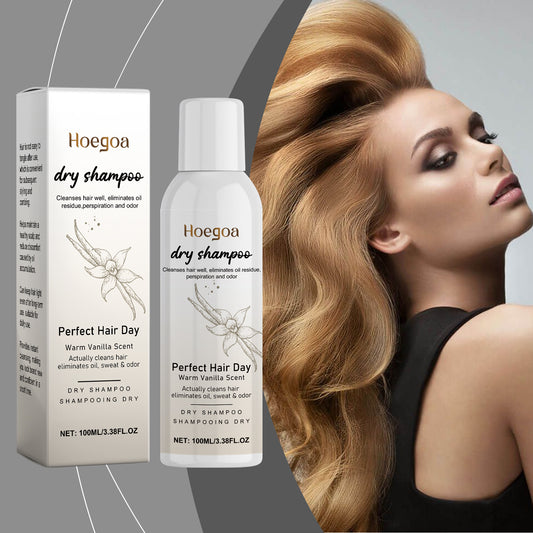 Vanilla Collagen Dry Hair Shampoo Gentle Fluffy And Easy To Use Hair Dry Shampoo