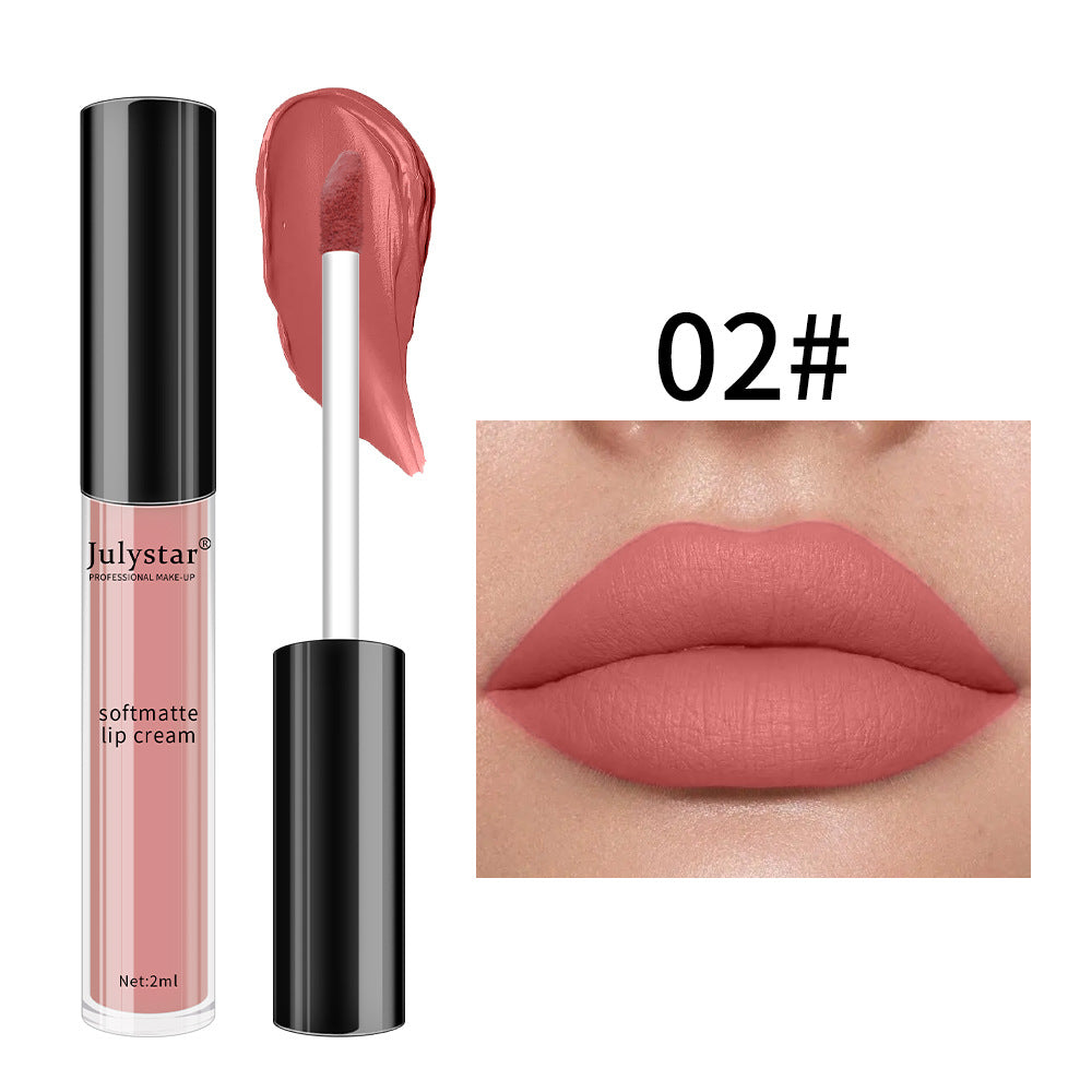 Matte Candy Lip Glaze Matte Long Lasting Moisturizing Liquid Lipstick