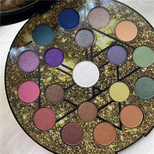 19-color Star Eyeshadow Nude Makeup Palette, High-quality Urban Decay Elements Eyeshadow, Matte & Shimmery Durable Waterproof Formula