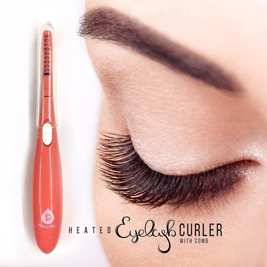 Heated Eyelash Curler With Comb