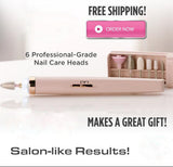 Flawless Salon Nail Electric File Drill Nail Set Manicure Set 5 in 1 Manicure Machine