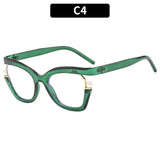 Anti-blue Light Women's Thick Pearl Glasses