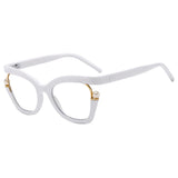 Anti-blue Light Women's Thick Pearl Glasses