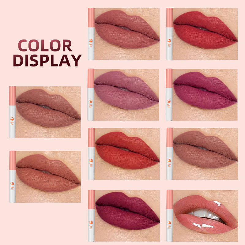 Lana Del Rey Cigarette Lipstick 10 PCS Matte Lips Smoke Set Velvet Liquid Lipstick
