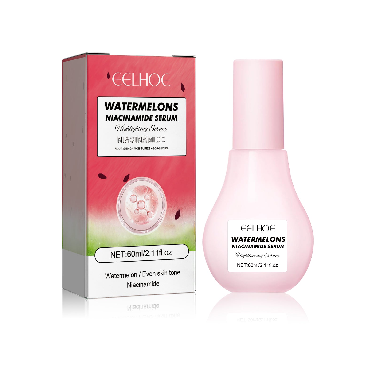 Watermelon Anti-aging Serum, Clears Dark Spots, Firming & Hydrating Niacinamide