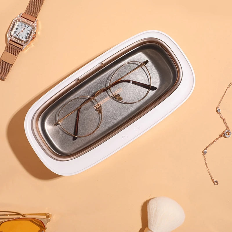 Ultrasonic Cleaning Machine 45KHz High Frequency Vibration Washer for Watch Makeup Brush Jewelry Glasses