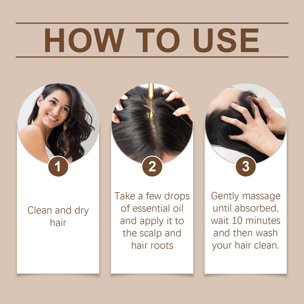 Batana Essential Oil Serum Moisturizing, Volumizing and Strengthens Hair Essential Oil Serum