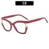 Anti-blue Light Women's Thick Pearl Glasses