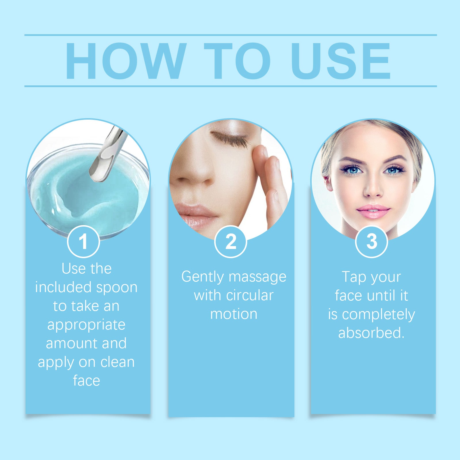 Collagen Face Cream with Scoop, Gentle Moisturizing And Firming Anti-Aging Delicate Skin Care Cream