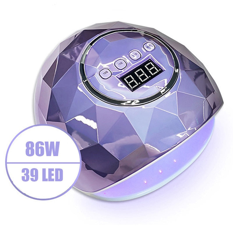 86W 39 LED Lamp Nail Dryer For Nail Manicure UV Fast Drying Nail Drying Lamp Curing Light