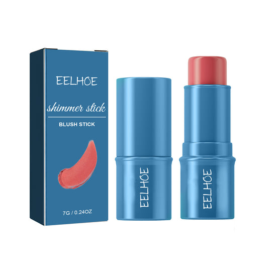 Three-Dimensional Shimmer Brightening Natural Blush Stick