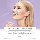 Whitening Tooth Care Gel Pens, Gentle for Sensitive Teeth Natural Shine 2 Pack