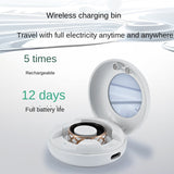 Health Smart Titanium Steel Ring Waterproof Blood Pressure Oxygen Sleep Movement Tracking Ring