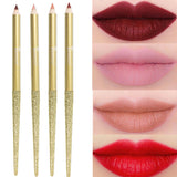 Matte Lip Liner Long Lasting Vampire Nude Pink Red Lipstick Lip Pencil