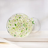 Hand Painted Floral Glass Goblet Cup 1 Piece Wine Glasses for Wedding Party Events