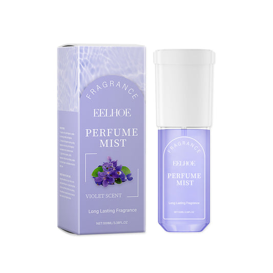 Violet Flower Vanilla Body Perfume Spray, Fresh And Pleasant Natural Fragrance with Light Gentle Formula