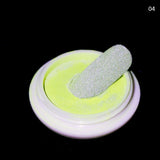 Reflective Nail Powder Shiny Dust Glow In The Dark Sparkling Pigment Fluorescent Nail Art