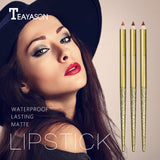 Matte Lip Liner Long Lasting Vampire Nude Pink Red Lipstick Lip Pencil