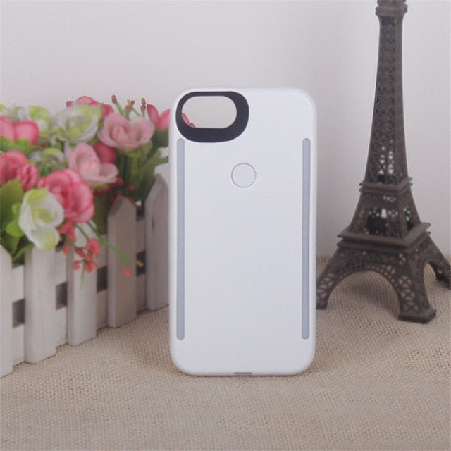 Light Up Selfie Flash Phone Case For iPhone XS MAX XR 11 Pro X XS 6 6s 7 8 Plus Anti-fall 3 Generations for iPhone
