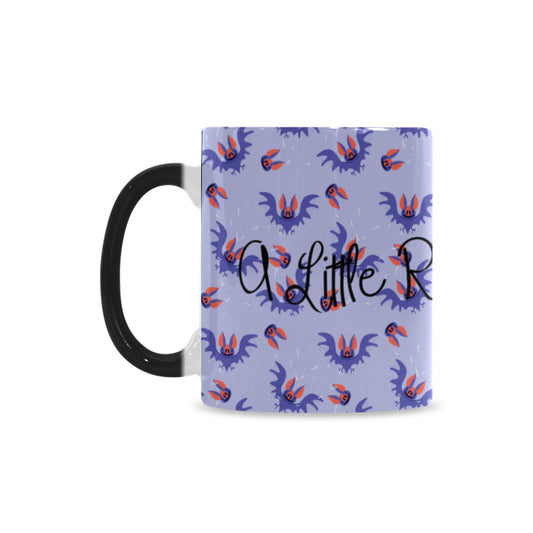 A Little Ray of Pitch Black Halloween Morphing Hot/Cold Mug