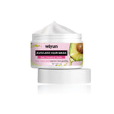Avocado Hair Mask Moist Smooth Hair Repair Damaged Hair Dry Short-Tempered Membrane