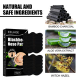 Blackhead Nose Patch, Bamboo Charcoal Remove Blackhead Acne Tear Nose Mask Patch