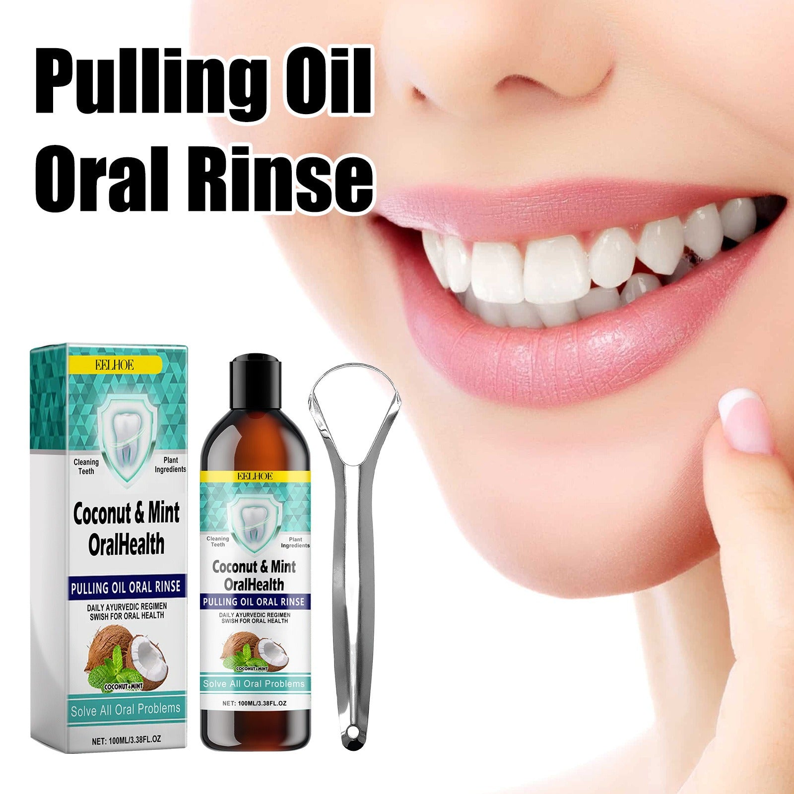 Coconut Oil Mouthwash Removes Stains Beautifies Teeth Freshens Breath Cleans Mouth And Protects Gums