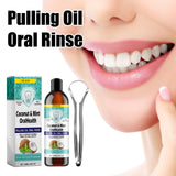 Coconut Oil Mouthwash Removes Stains Beautifies Teeth Freshens Breath Cleans Mouth And Protects Gums