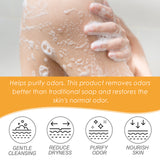Acidified Natural Body Wash, Moisturize The Skin And Long Lasting Fragrance