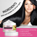 Avocado Hair Mask Moist Smooth Hair Repair Damaged Hair Dry Short-Tempered Membrane