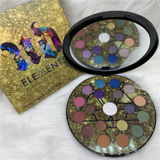 19-color Star Eyeshadow Nude Makeup Palette, High-quality Urban Decay Elements Eyeshadow, Matte & Shimmery Durable Waterproof Formula