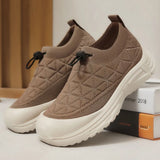 Comfortable Mesh Round Toe Slip-On Athletic Shoes
